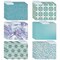 24-Pack Decorative File Folders Bulk, 6 Cute Floral Designs, 1/3 Cut Tabs, Heavyweight Letter Size, Blue, Teal, Green, Pretty School Office Supplies (9.5x11.5 in)